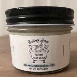 Tallow Foot Scrub